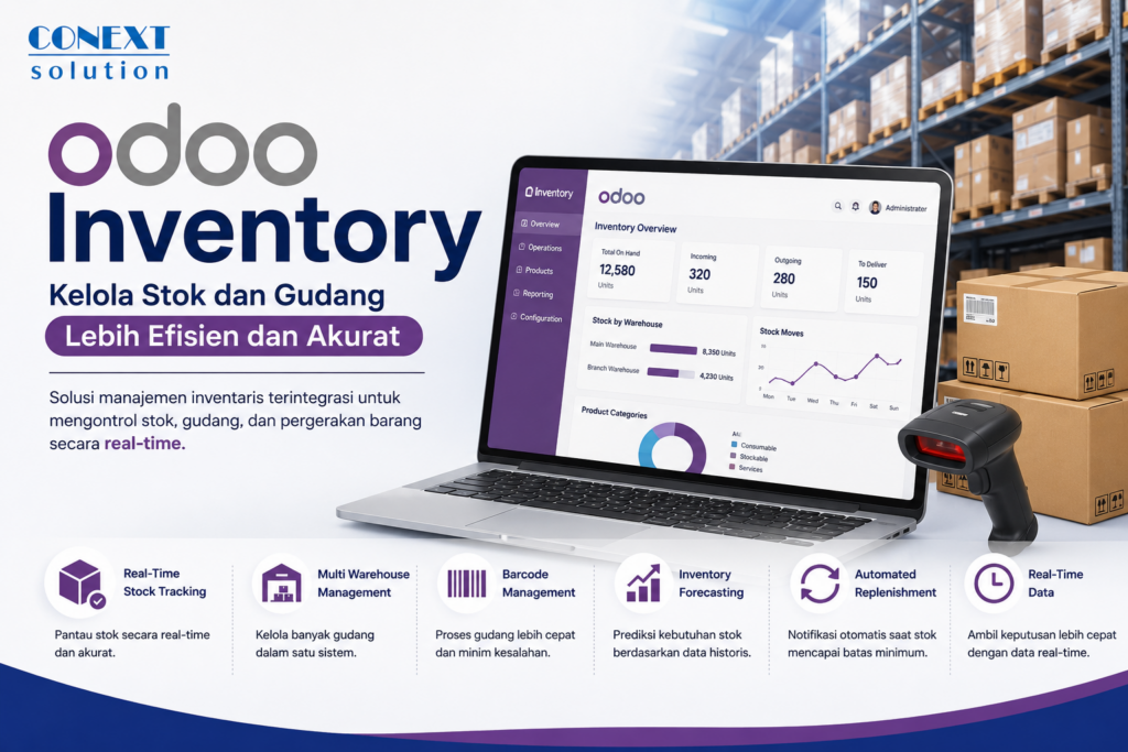 Odoo Inventory: Features, Benefits, and How to Manage Inventory More Efficiently