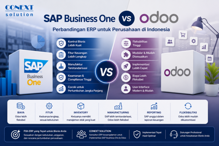 SAP Business One vs Odoo: Mana ERP yang Lebih Cocok untuk Bisnis Anda?